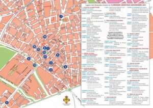 Programación - mercadosmedievales.net - Gran Mercado Medieval calatravo en Manzanares (Ciudad Real) 2023 mapa