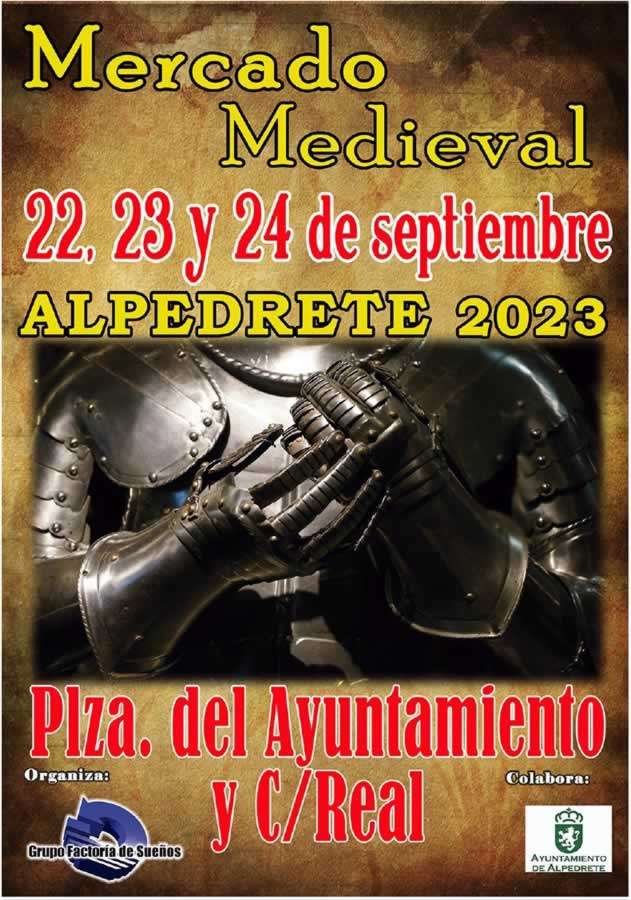 mercadosmedievales.net / Mercado medieval en Alpedrete, Madrid / Septiembre 2023/ 