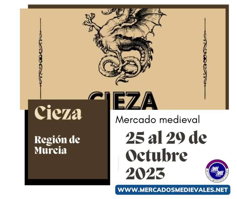 Mercados medievales en la RED - Mercado medieval en Cieza, Murcia 2023