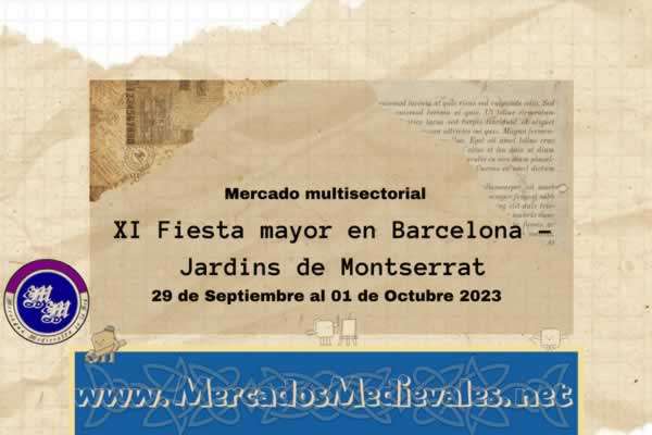 XI Fiesta mayor en Barcelona - Jardins de Montserrat