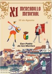 Feria medieval de San Pablo de los Montes 2023 / cartel