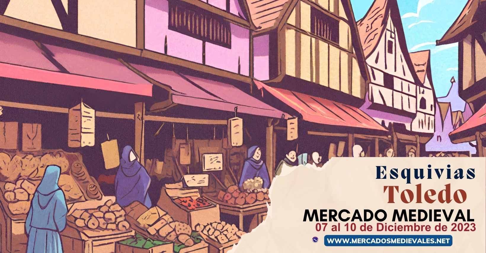 mercadosmedievales.net  - Mercado Medieval de Esquivias ( Toledo ) 2023 web