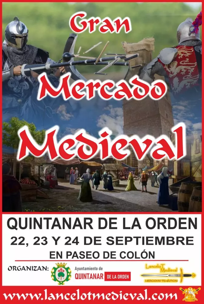 mercadosmedievales.net - Gran mercado medieval de Quintanar de la Orden, Toledo