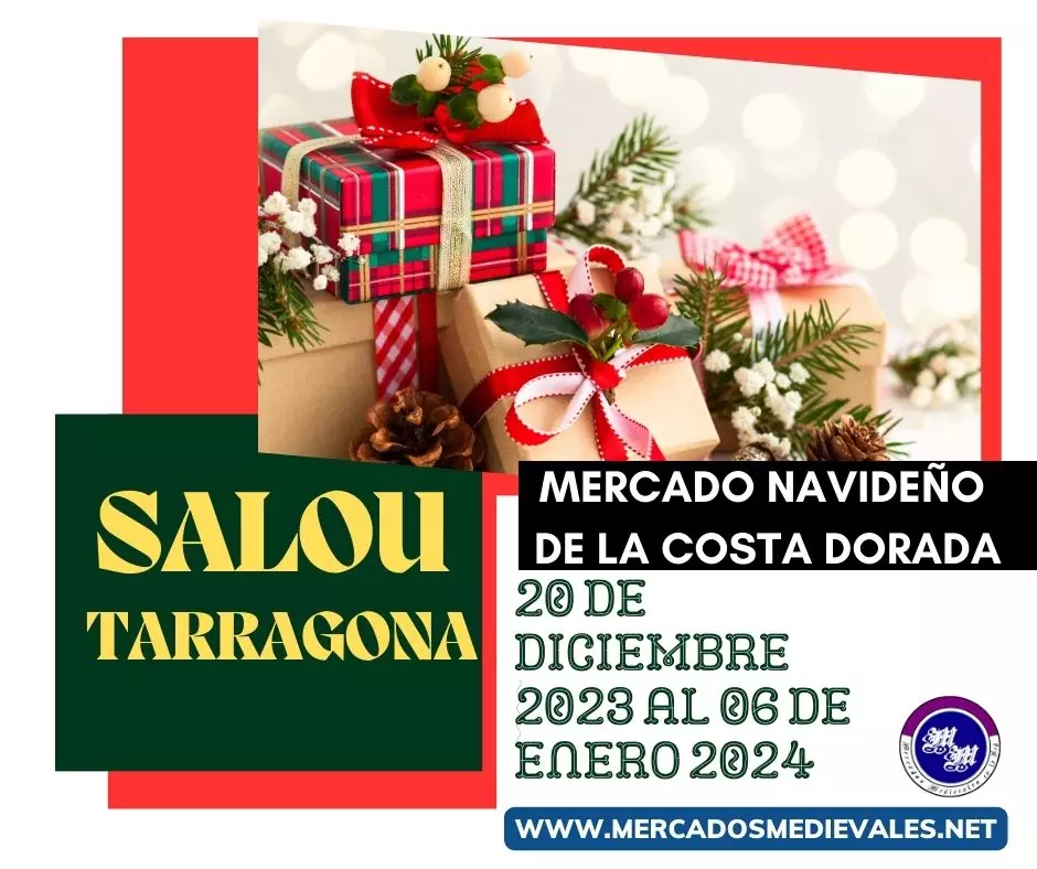 mercadosmedievales.net - Mercado navideño de la costa dorada de Salou (Tarragona) 2023 facebook