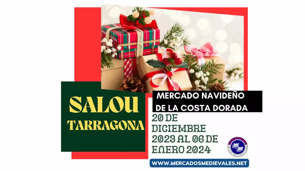 mercadosmedievales.net - Mercado navideño de la costa dorada de Salou (Tarragona) 2023