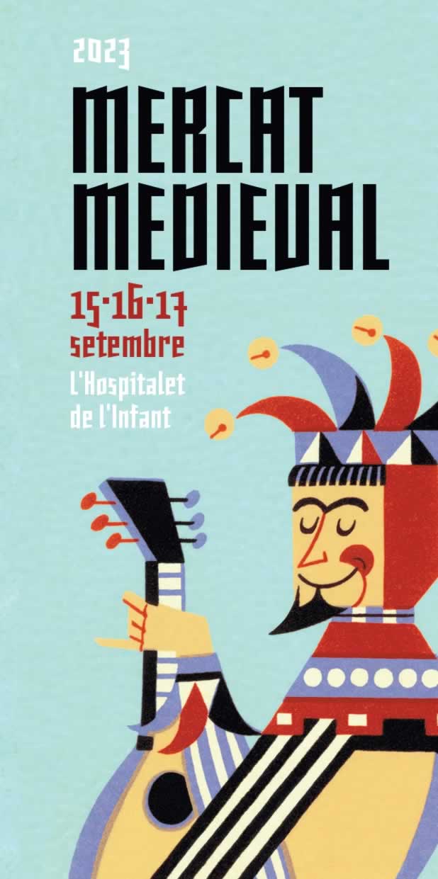 mercadosmedievales.net - Mercat Medieval de L’Hospitalet de l’Infant  ( Tarragona ) cartel 2023