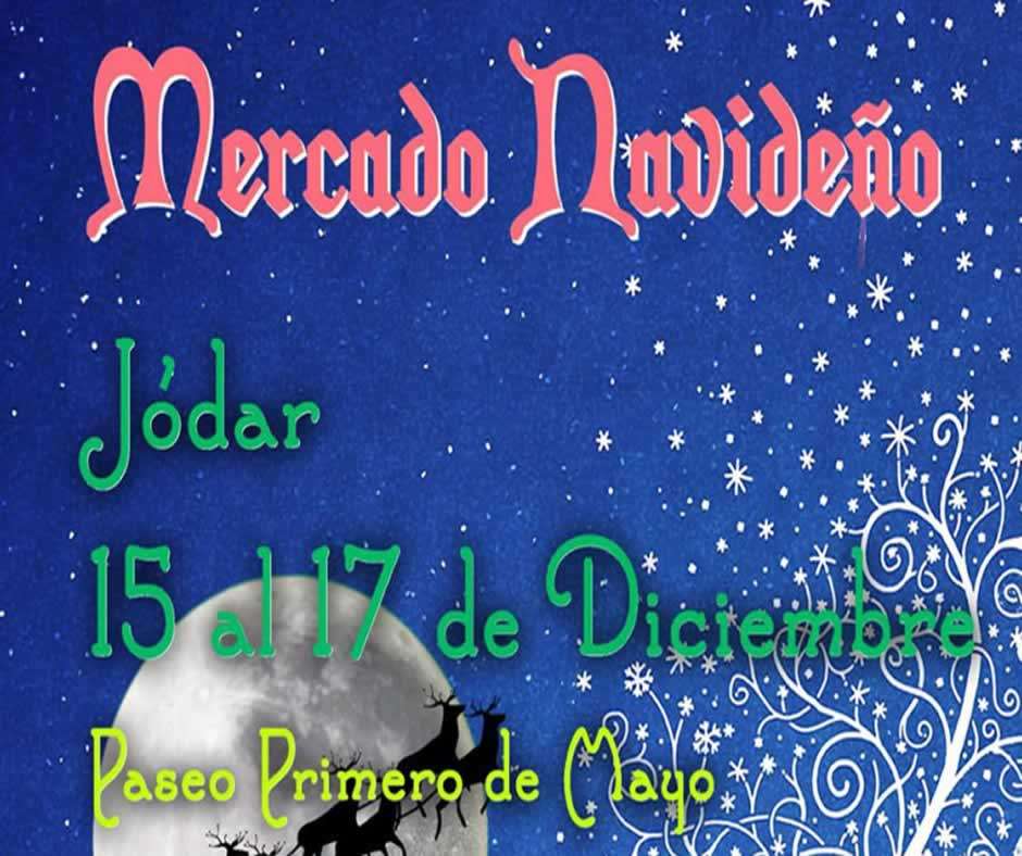 Mercado de Navidad de Jodar ( Jaén ) 2023 - cartel f