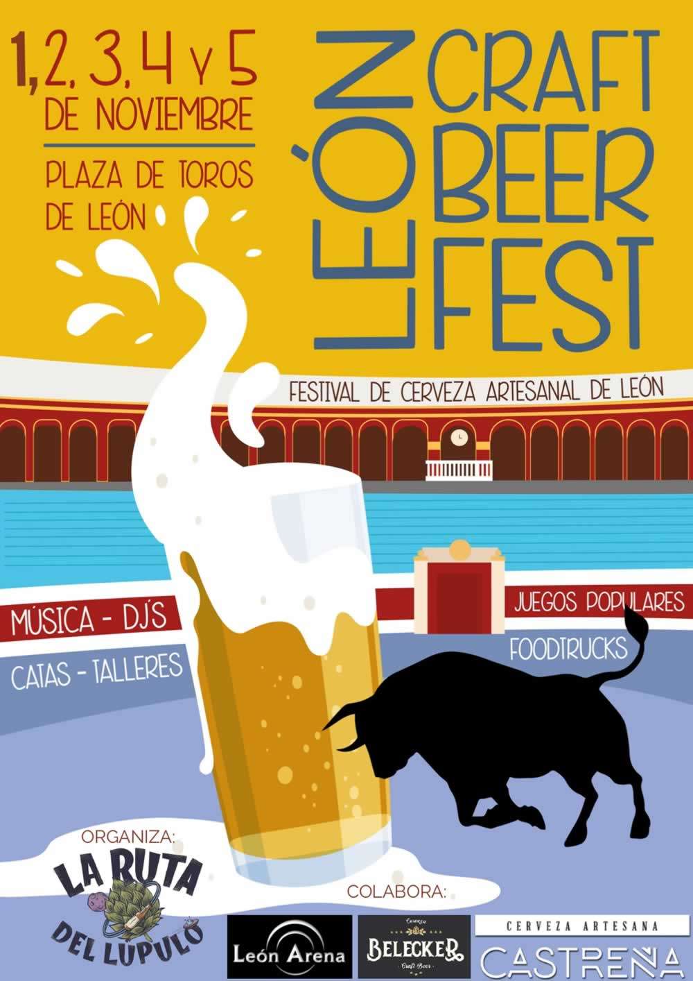 Mercadosmedievales.net - Feria de la cerveza artesana y foodtrucks de León ( León ) 2023