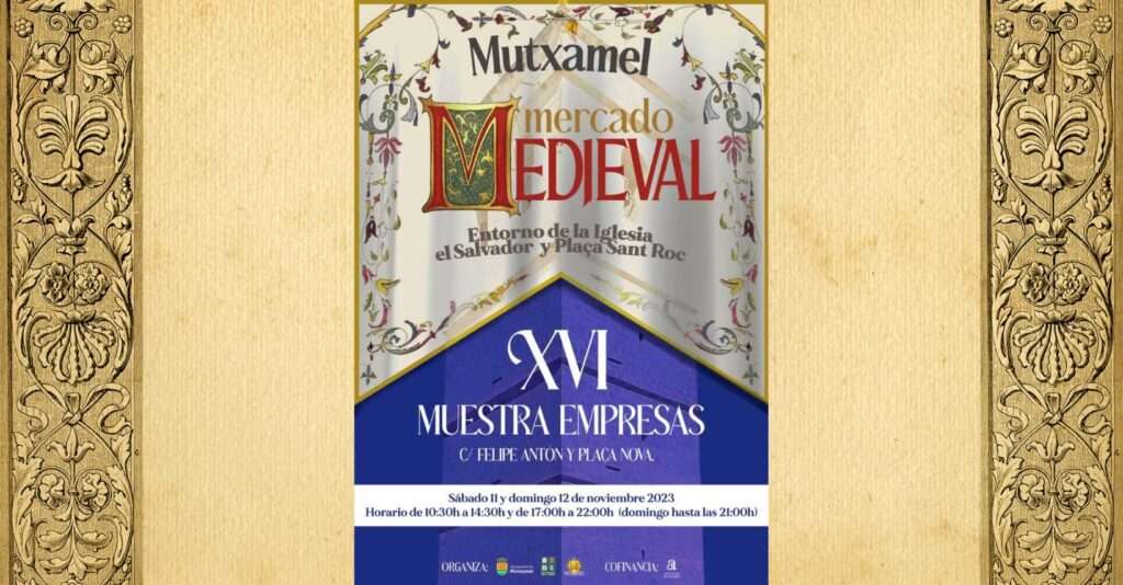 mercadosmedievales.net - Mercado medieval en Mutxamel, Alicante 2023 facebook