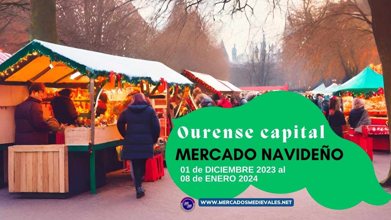 mercadosmedievales.net -  Mercado Navideño de Ourense (Ourense) 2023 web