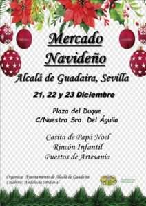 MERCADOMEDIEVALES.NET -  MERCADO NAVIDEÑO De Alcalá De Guadaira (Sevilla) 2023 21 al 23 de Diciembre cartel