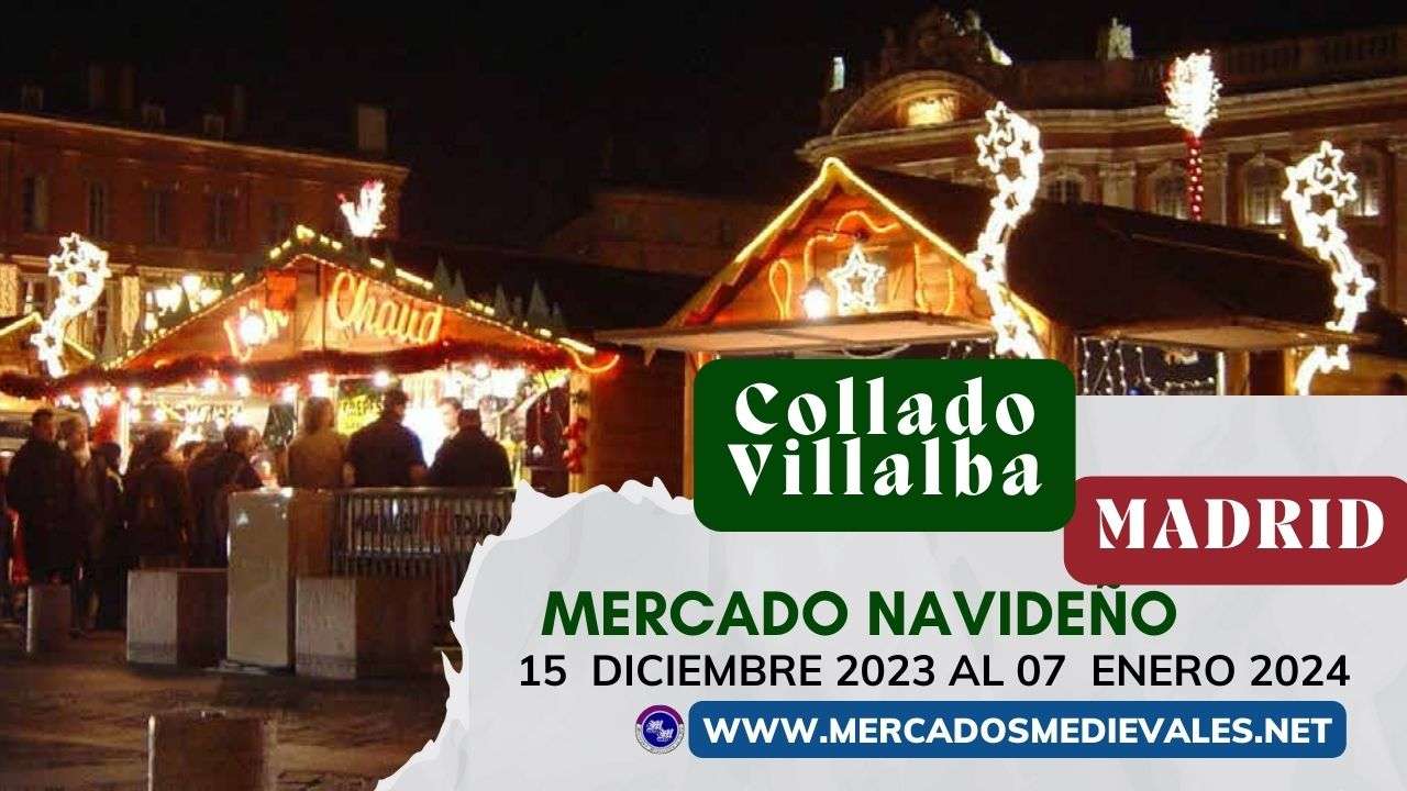 mercadosmedievales.net - Mercado Navideño en Collado Villalba ( Madrid ) 2023 - 2024 web