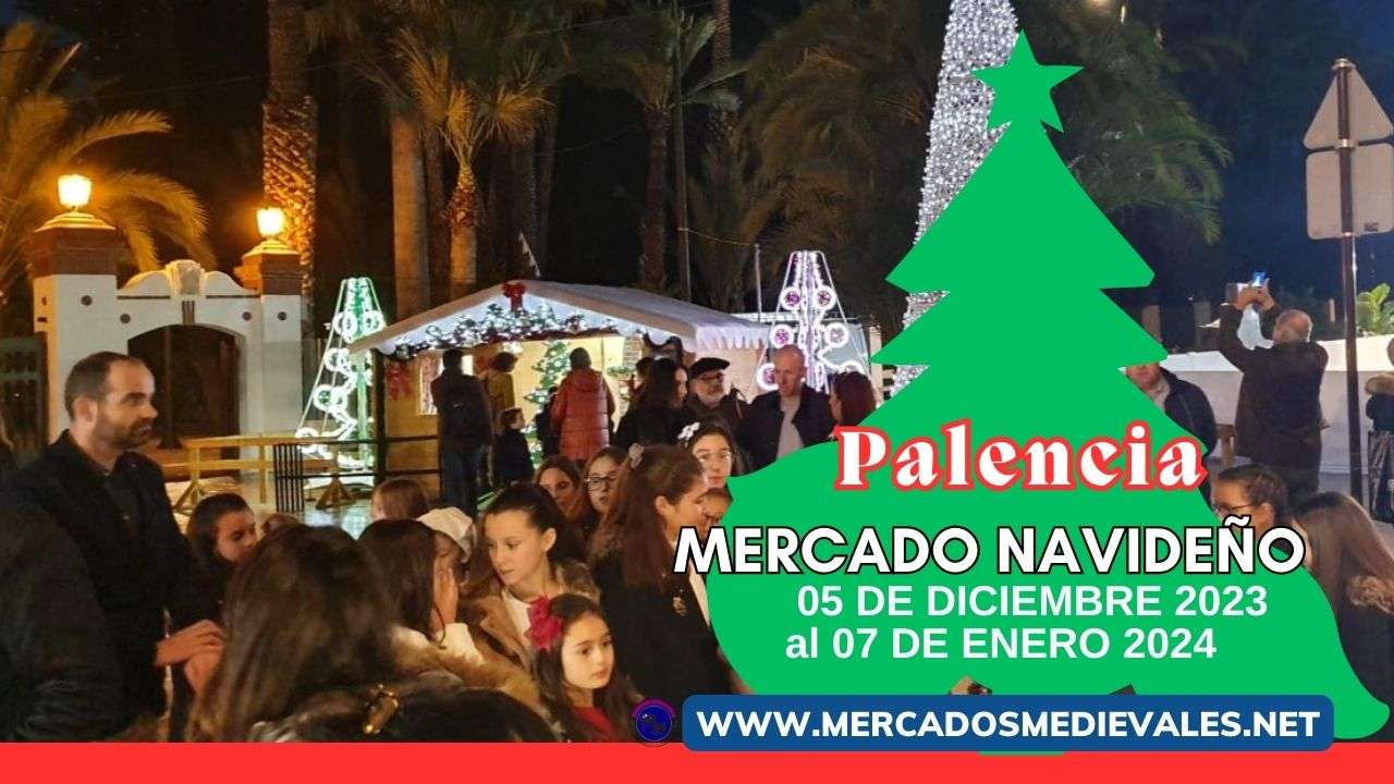 mercadosmedievales.net - Mercado Navideño en Palencia capital ( Palencia ) 2023 - 2024 web