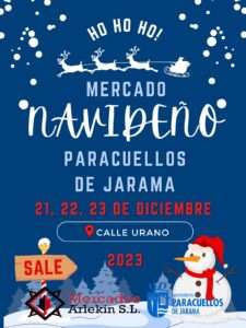 mercadosmedievales.net - Mercado Navideño en Paracuellos de Jarama ( Madrid ) 2023 cartel