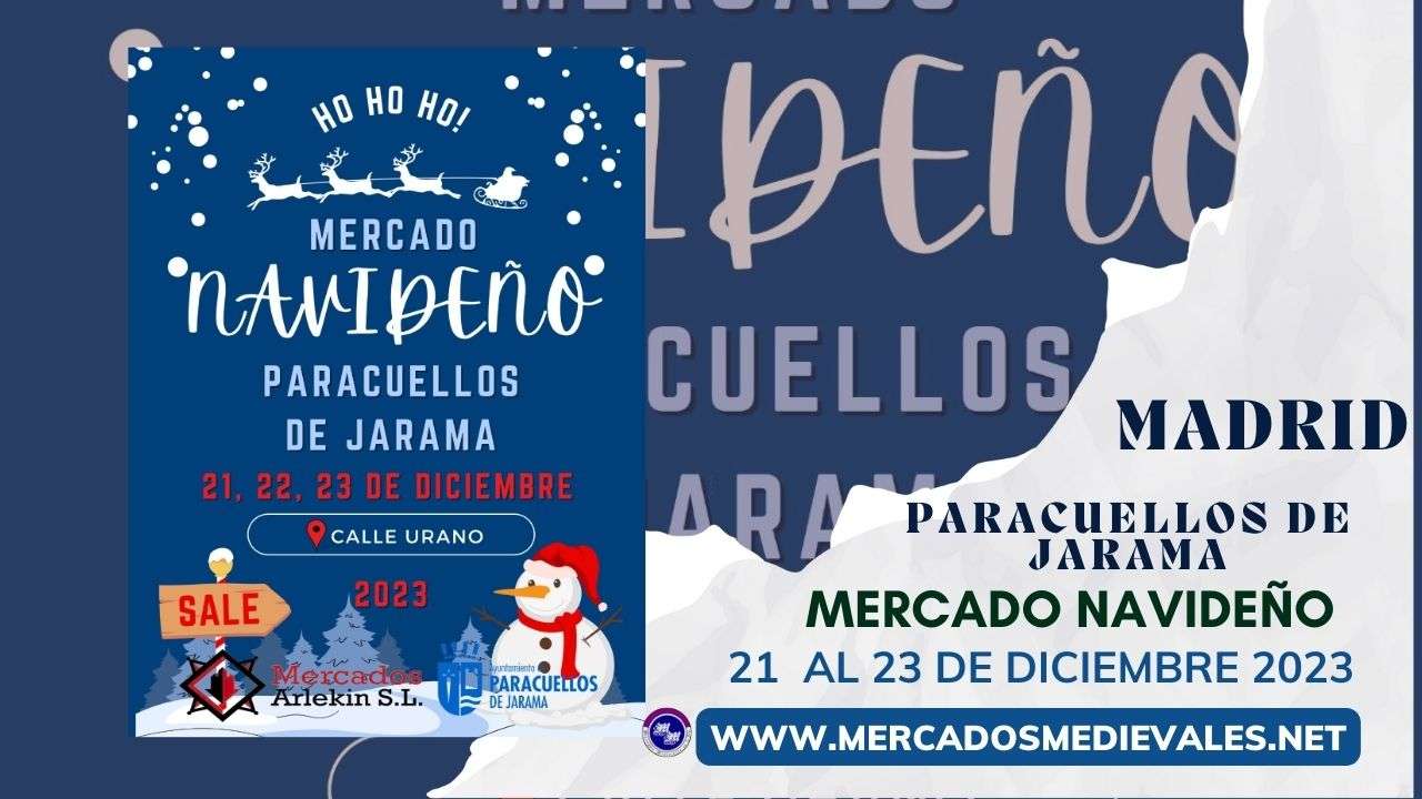 mercadosmedievales.net - Mercado Navideño en Paracuellos de Jarama ( Madrid ) 2023 web