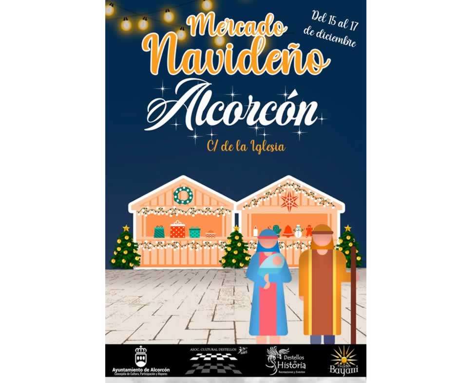 MERCADO NAVIDEÑO DE ALCORCÓN (MADRID) 2023 – 15 al 17 de diciembre