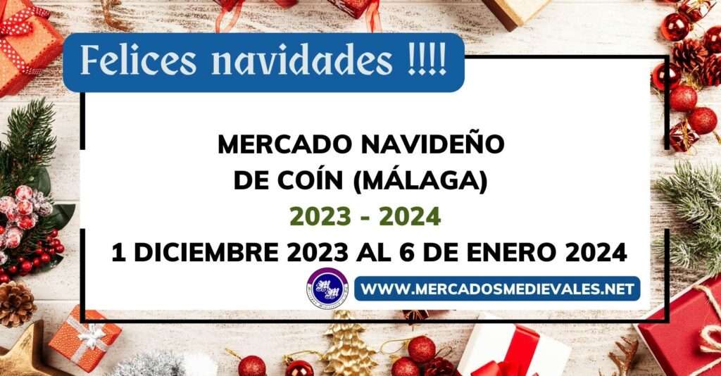mercados medievales - MERCADO NAVIDEÑO en Coin (Málaga) 2023 - 2024 facebook