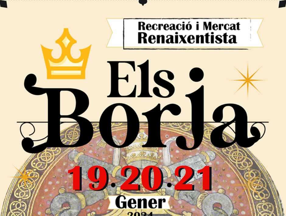 MERCADO RENACENTISTA en LLombai (Valencia) 19 al 21 de Enero 2024