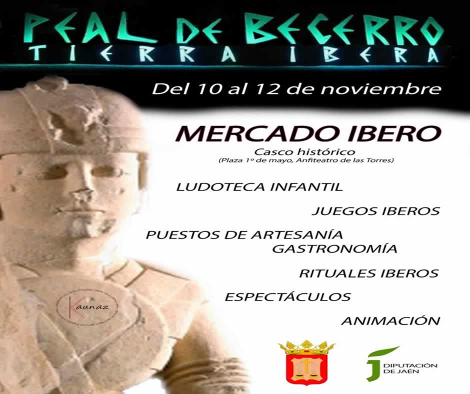 Mercado ibero Peal de Becerro, Jaén del 10 al 12 de Noviembre 2023