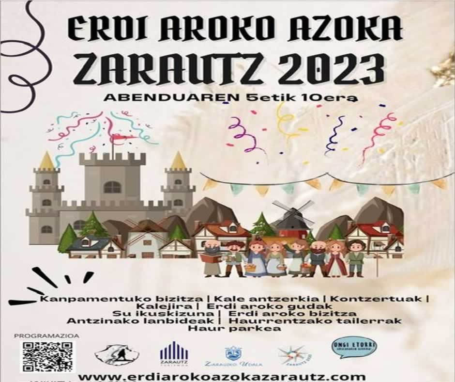 Mercado Medieval Xacobeo en Zarautz ( Guipúzcoa ) 2023