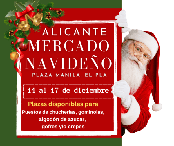 Mercado Navideño - Mercado de navidad en Alicante (El Pla) 2023