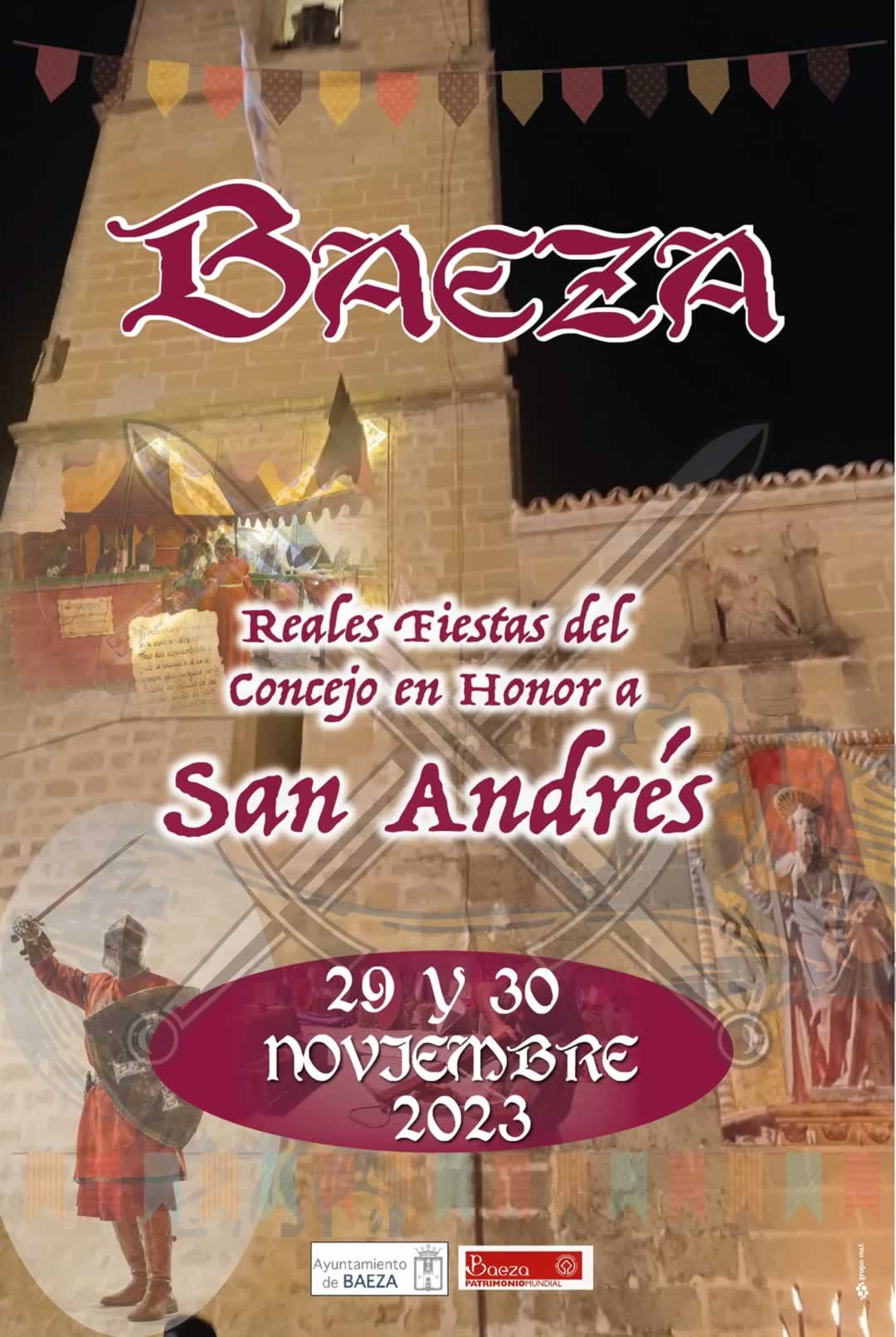 Mercado medieval de Baeza: Reales Fiestas del Concejo en honor a San Andrés 2023 Mercado medieval