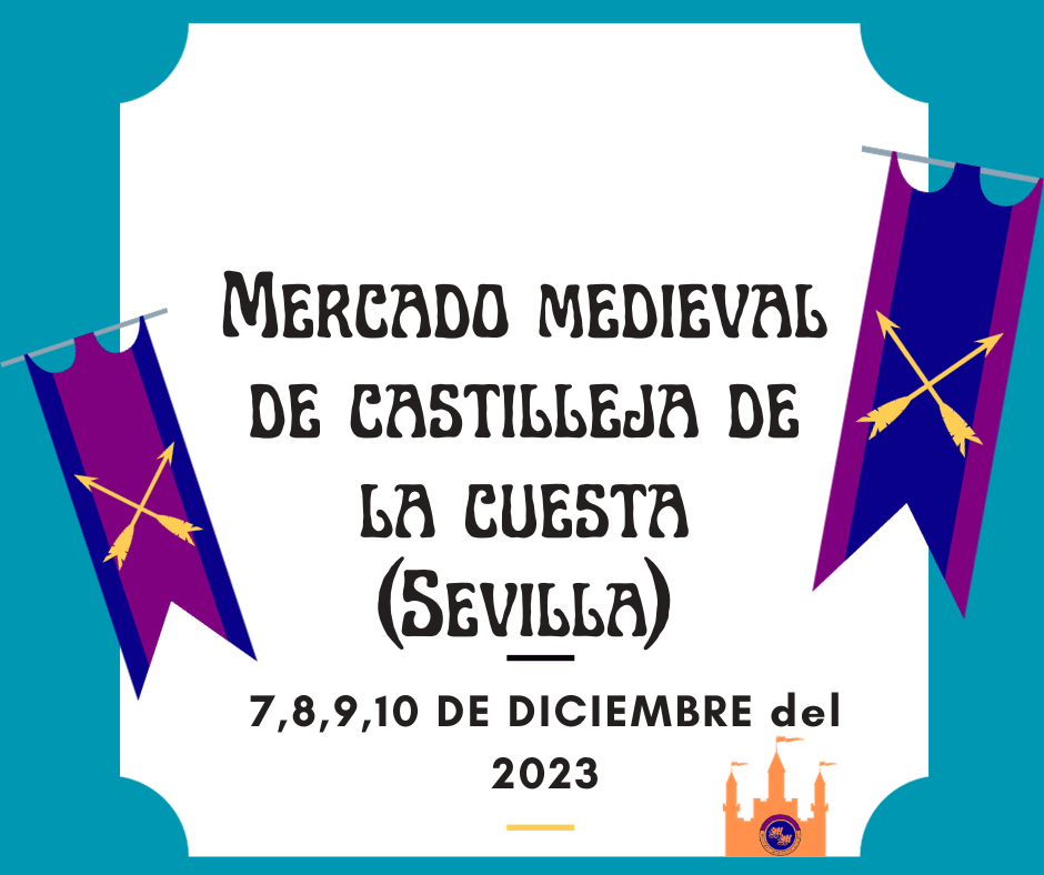 Mercado medieval de Castilleja de la Cuesta (Sevilla) Diciembre 2023