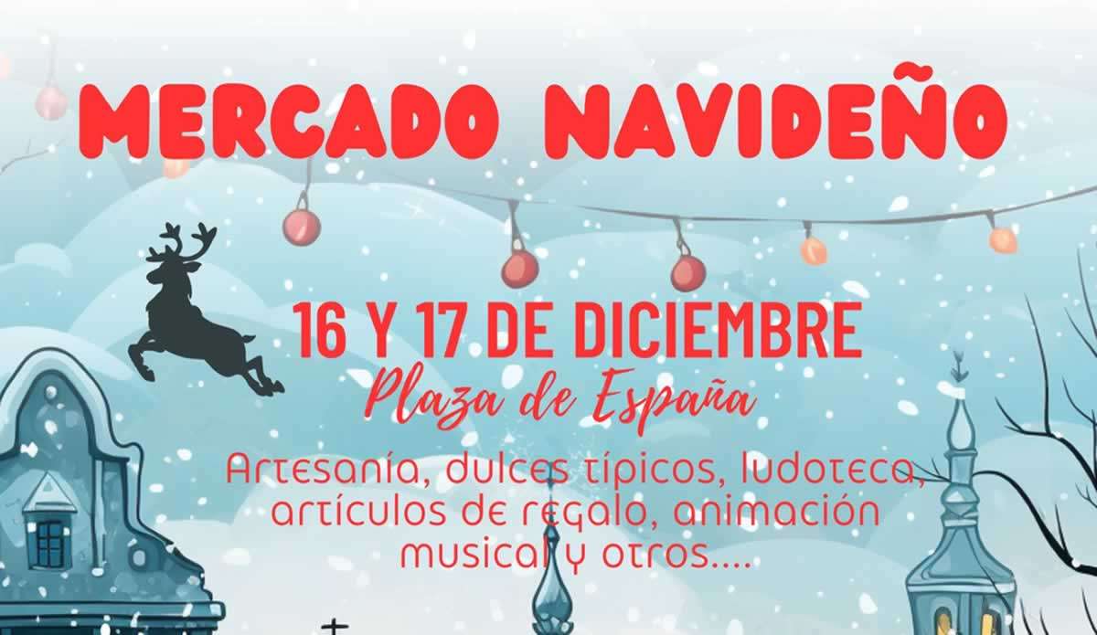Mercado Navideño de Cazalegas (Toledo) 16 y 17 de diciembre del 2023