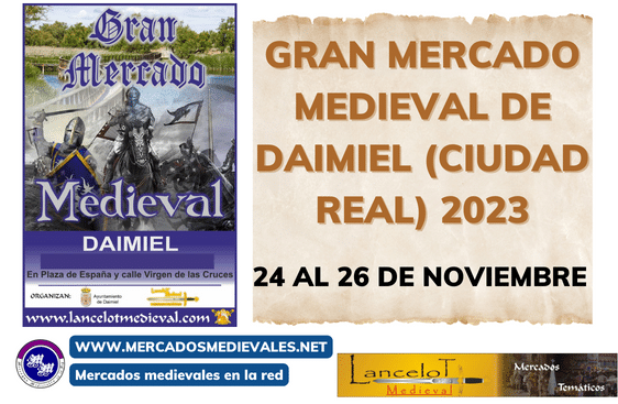 Gran Mercado Medieval De Daimiel (Ciudad Real) 2023