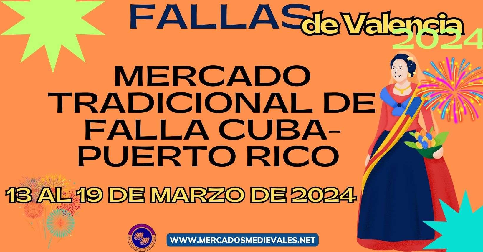 MERCADO TRADICIONAL DE FALLA CUBA - PUERTO RICO 2024