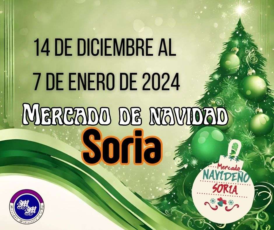Mercado navideño de Soria del 2023 al 2024