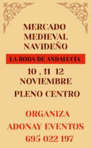 MERCADO MEDIEVAL NAVIDEÑO De La Roda De Andalucia (Sevilla) 2023 
