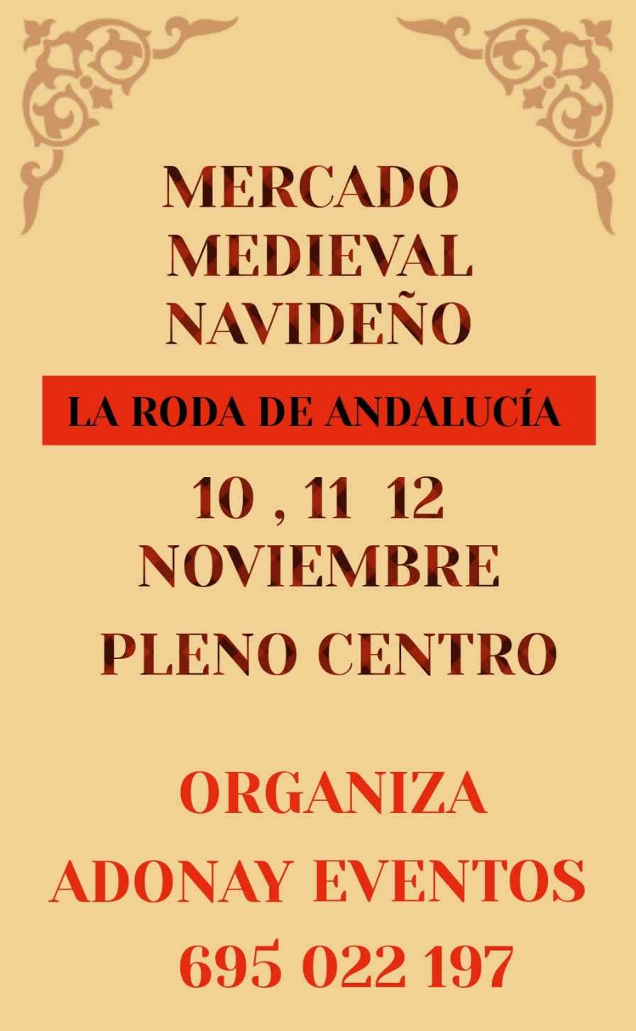 MERCADO MEDIEVAL NAVIDEÑO De La Roda De Andalucia (Sevilla) 2023