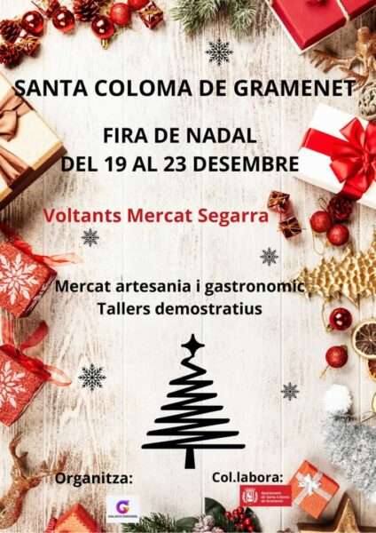 Fira de nadal de Santa Coloma de Gramanet ; barcelona