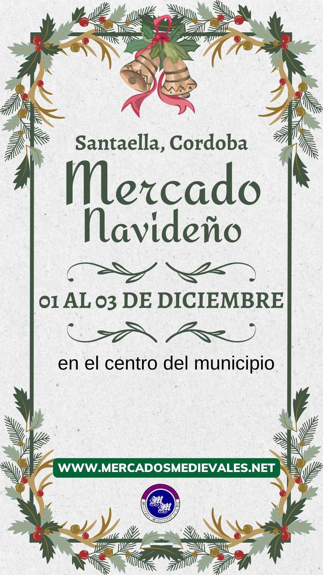 Mercado Navideño de Santaella (Córdoba) 01 al 03 de diciembre 2023