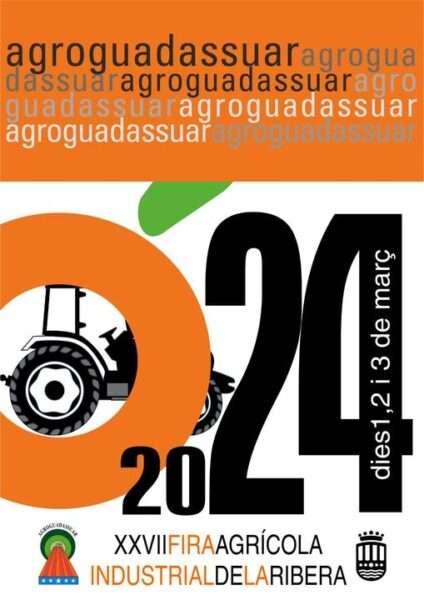 Feria Agricola e industrial de Guadassuar 2024 - AGROGUADASSUAR - cartel