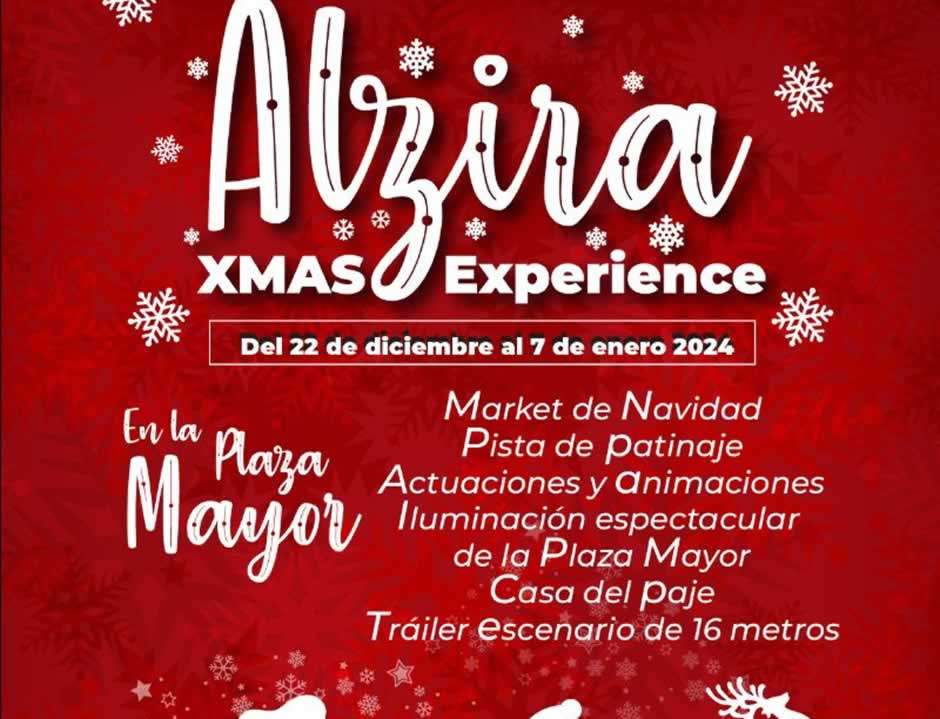 Mercado navideño de Alzira (Valencia) 2023-2024