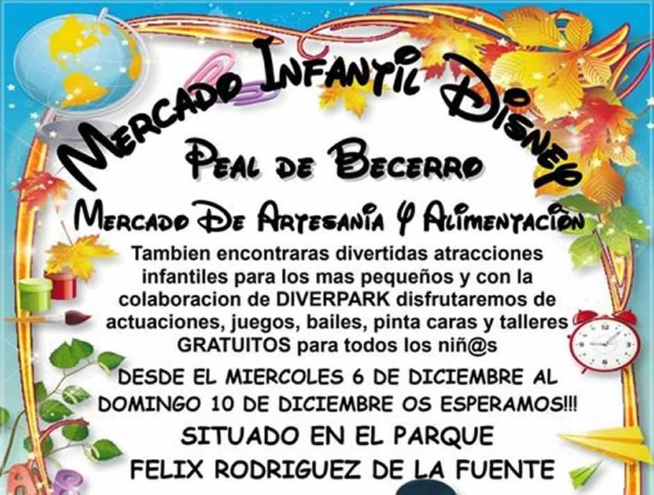 Mercado Infantil Disney en Peal de Becerro, Jaén 2023