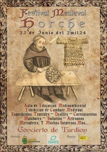 Cartell del Mercado Medieval de Horche, Guadalajara 2024