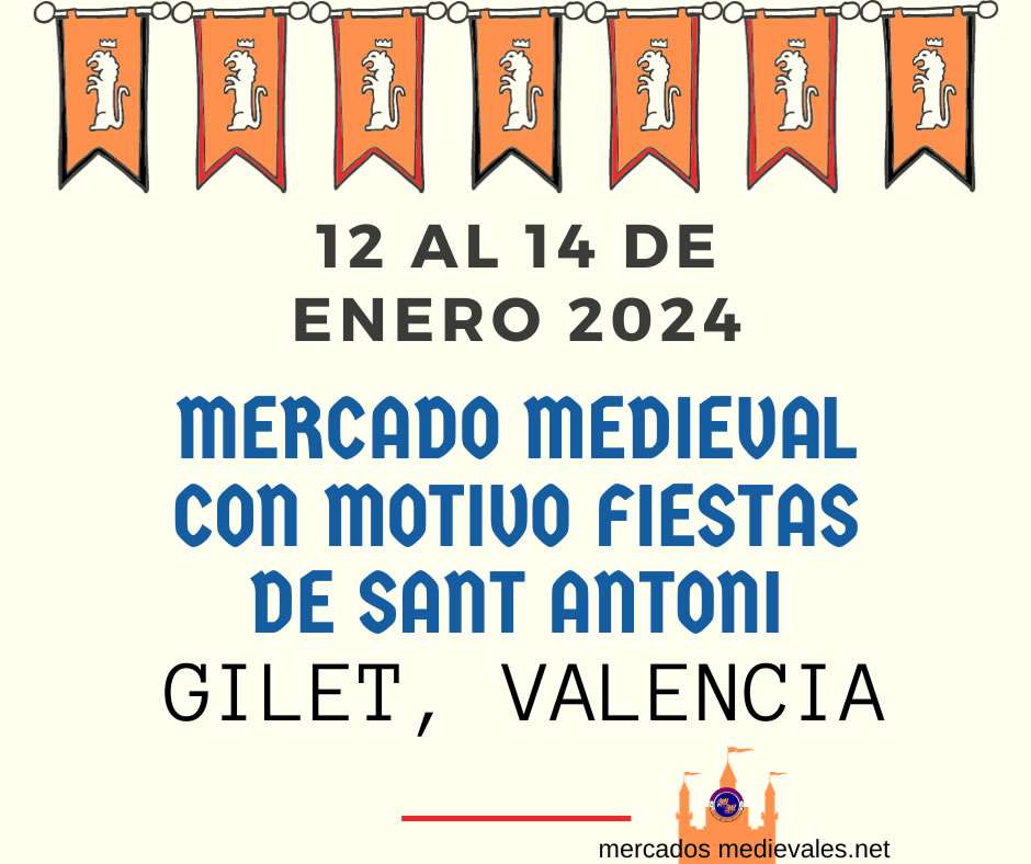Mercados medievales en Valencia - Mercado Medieval de Gilet 2024