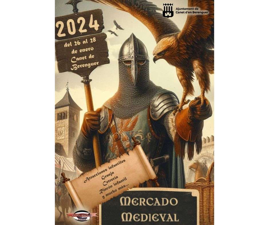 Mercado Medieval de Canet de Berenguer 2024 - Valencia -