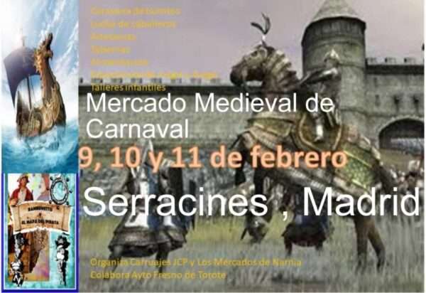 Mercados medievales de Madrid - Mercado Medieval de Carnaval de Serracines 2024