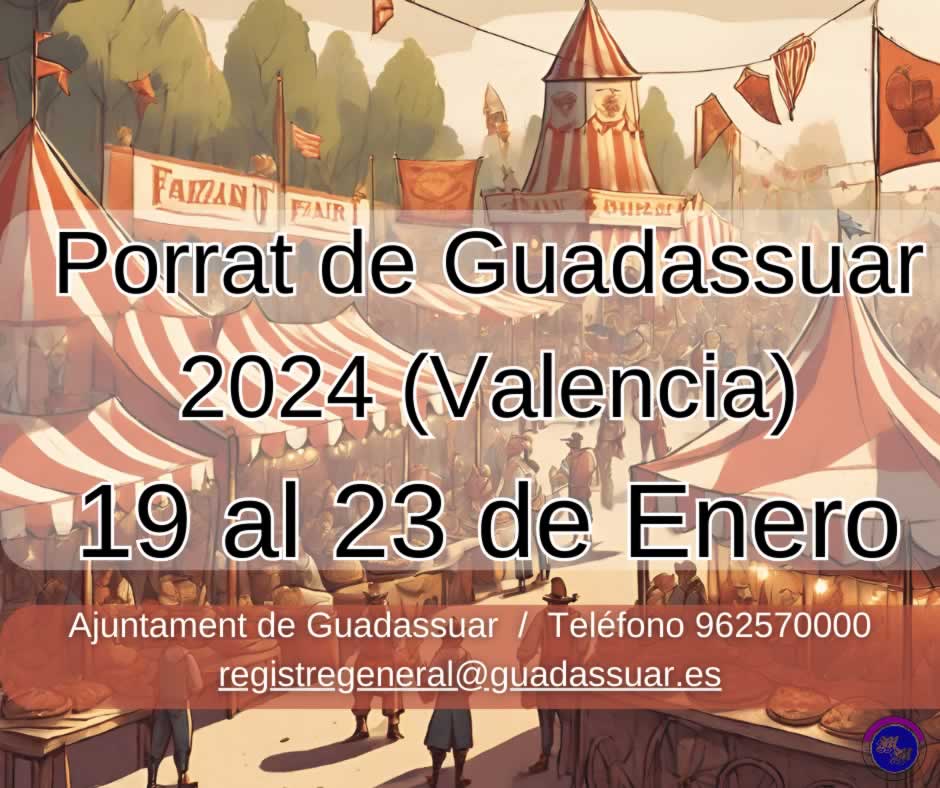 Porrat de Guadassuar 2024 (Valencia)