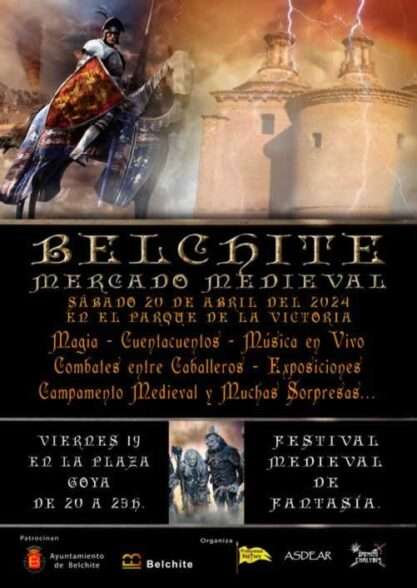 Mercado Medieval de Belchite Cartel