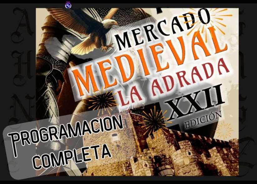 Feria Medieval de La Adrada (Avila) 01 al 05 de Mayo 2024 anuncio