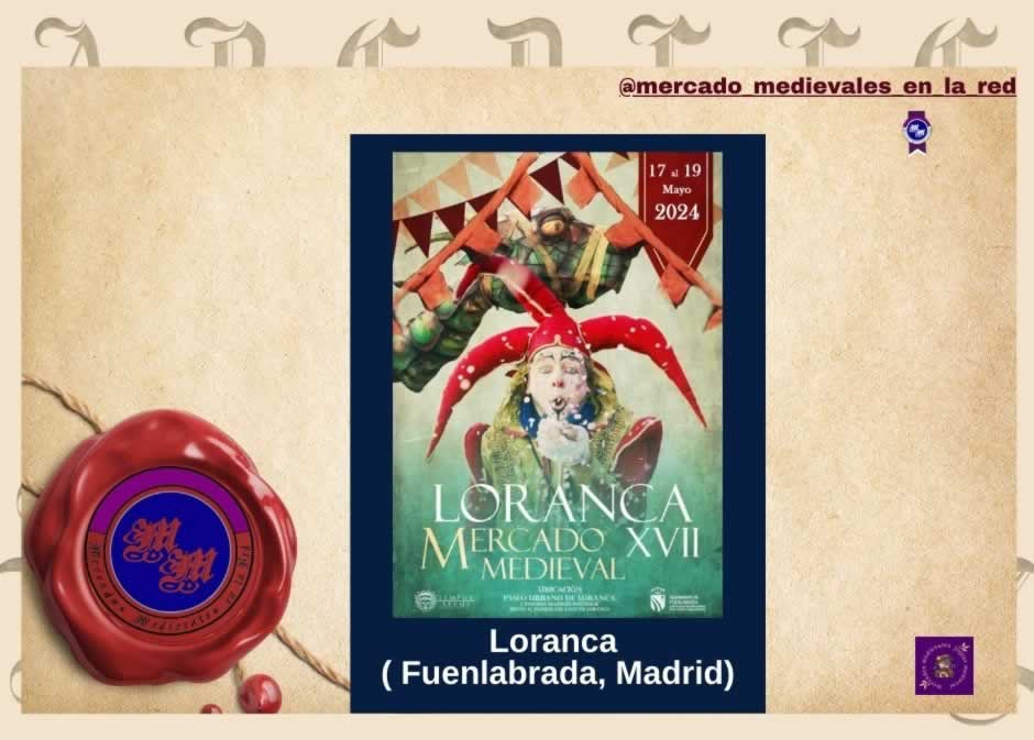 Anuncio: Mercado Medieval de Loranca 2024 ( Fuenlabrada, Madrid)