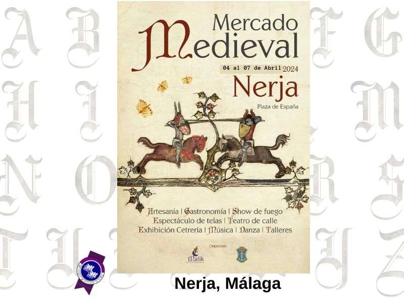 Mercado Medieval de Nerja (Málaga) 2024 organizado por Malik Mercados Temáticos 800 x 600