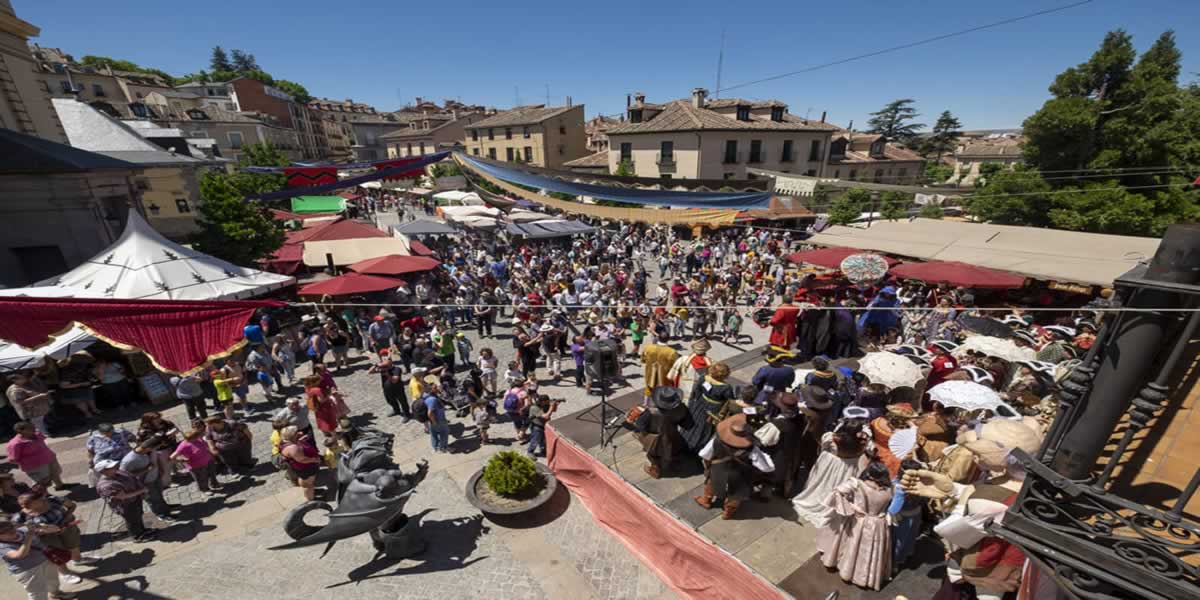Foto del Mercado Barroco de la Granja 2024