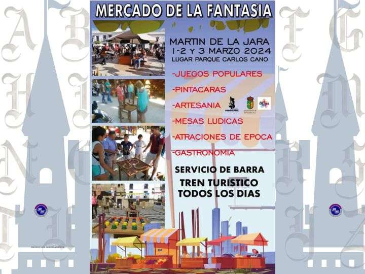 Mercado de Fantasía de MARTIN DE LA JARA (Sevilla) 2024