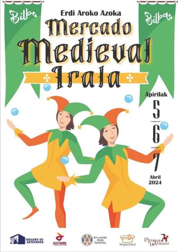 Cartel del Mercado Medieval de Irala 2024